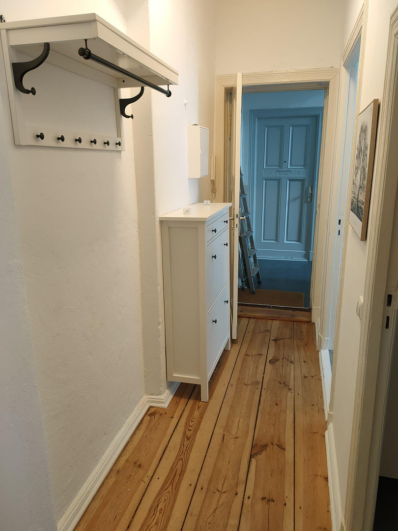 Neu renoviert, voll möbliert, 1 Zi. Whg, all inclusive Miete, befristet – Adresse Pettenkoferstraße 7, 10247 Friedrichshain – Vorschaubild 9
