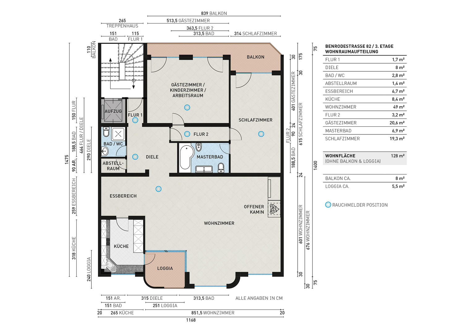 Moderne 3-Zimmer-Wohnung mit zwei Balkonen, Keller und Garagenstellplatz in Düsseldorf-Benrath – 40597 Düsseldorf Benrath(Benrath) – Vorschaubild 18