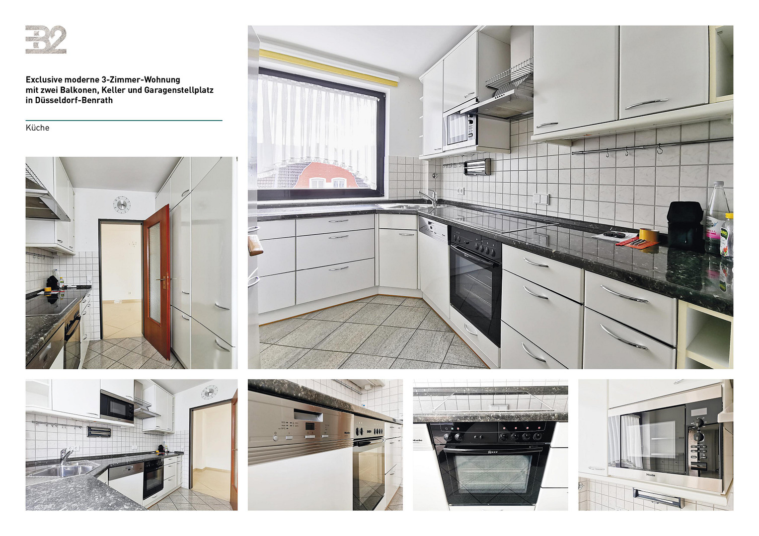 Moderne 3-Zimmer-Wohnung mit zwei Balkonen, Keller und Garagenstellplatz in Düsseldorf-Benrath – 40597 Düsseldorf Benrath(Benrath) – Vorschaubild 11