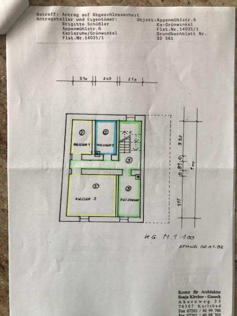 Einfamilienhaus mit Einliegerw. od. Büro in ruhiger Umgebung von KA-Grünwinkel – Karlsruhe(Grünwinkel) – Vorschaubild 48