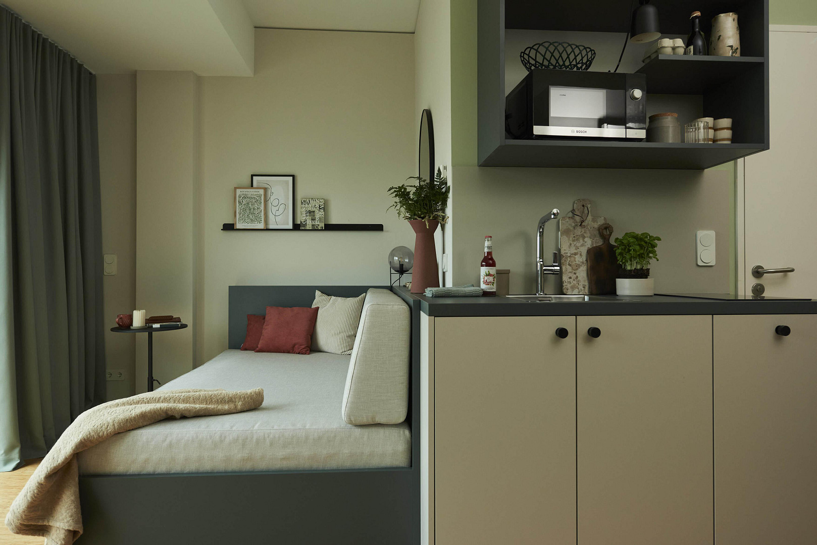Schöne, vollmöblierte 1-Zimmer-Wohnung in Berlin-Oberschönweide zur Miete – Foto 5