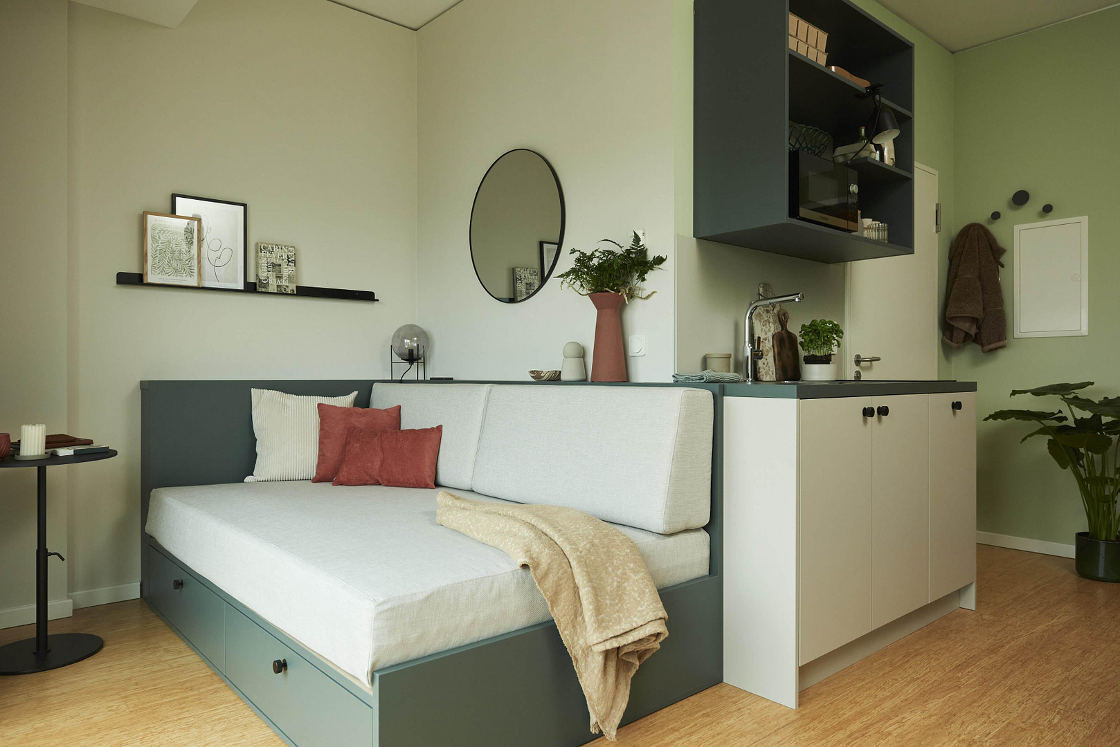 Schöne, vollmöblierte 1-Zimmer-Wohnung in Berlin-Oberschönweide zur Miete – Foto 3
