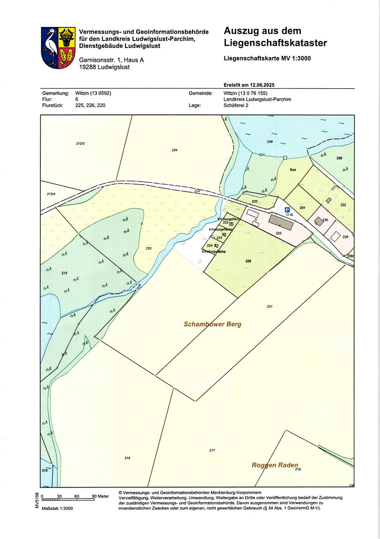 Landhaus unter Reet, teilsaniert, am See, inkl. Gästewohnung, Stallungen, Weiden und Wald. – Witzin – Vorschaubild 44