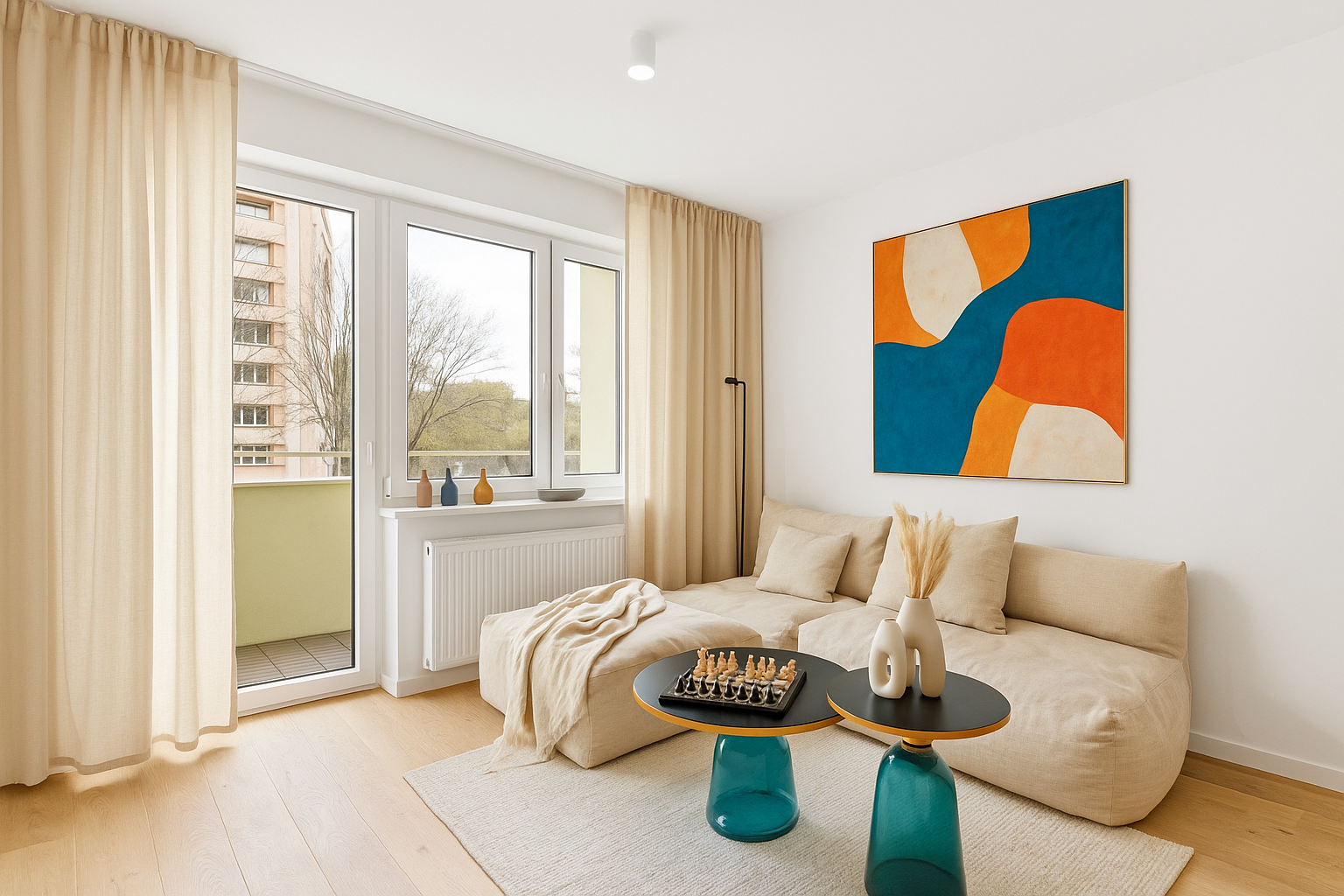 Erstbezug/Provisionsfrei: 2-Zimmer in Laim vom Architekten saniert