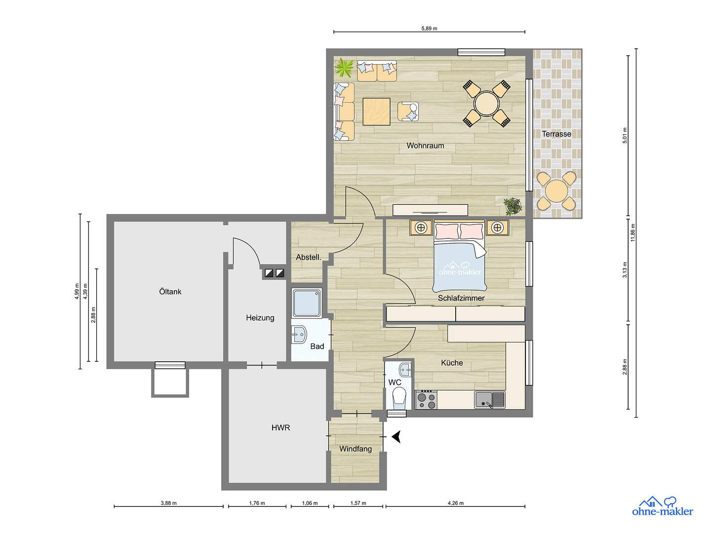 🏡 Idyllisches 1-2 Familienhaus mit großem Garten, Halle & Potenzial in Usingen Kransberg – Usingen Kransberg(Kransberg) – Vorschaubild 28
