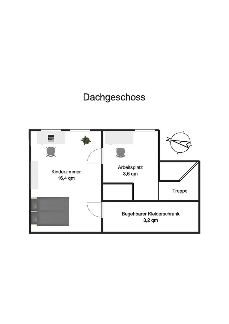 Zentrumsnahes Familienparadies mitten im Grünen – Augsburg(Firnhaberau) – Vorschaubild 38