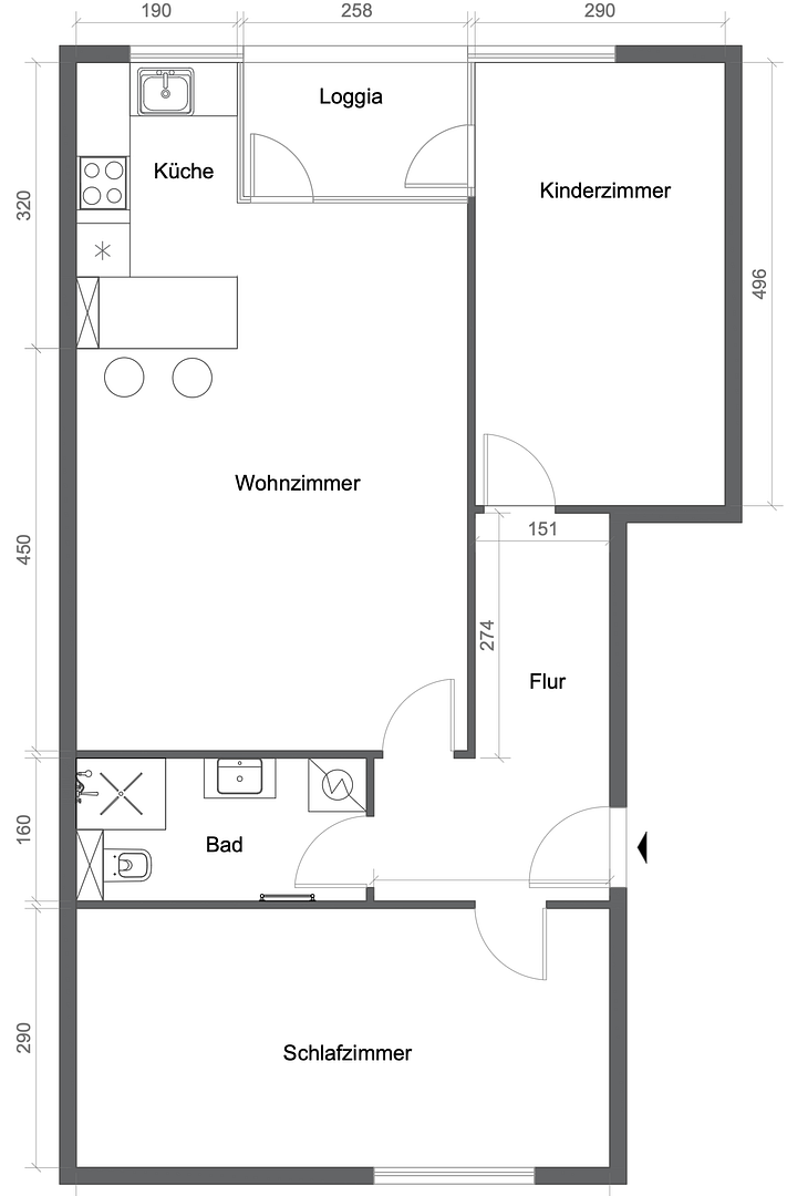 Zentrale & kernsanierte 3-Zimmer-Wohnung mit Loggia und Blick ins Grüne (befristet) – Kleiststr. 38A, 10787 Berlin(Schöneberg) – Vorschaubild 18