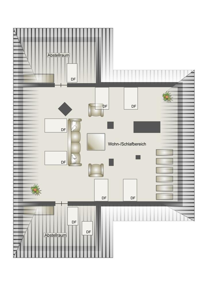 1A Kapitalanlage in Düsseldorf Haus+Penthouse – Düsseldorf(Rath) – Vorschaubild 33
