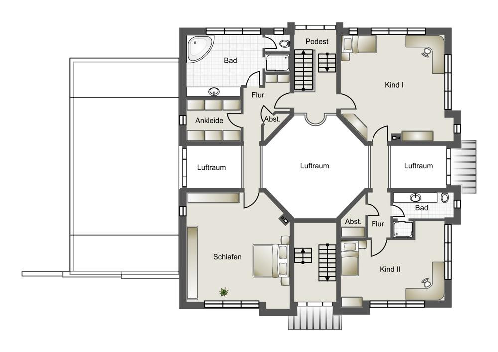 1A Kapitalanlage in Düsseldorf Haus+Penthouse – Düsseldorf(Rath) – Vorschaubild 31