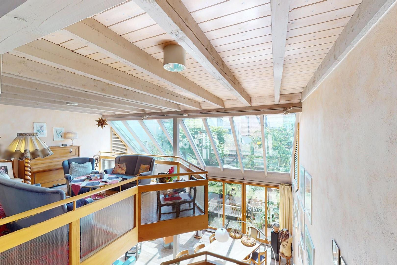 Lichtdurchflutetes Haus mit Galerie, Sauna und Garten in Oberkochen – ideal für große Familien