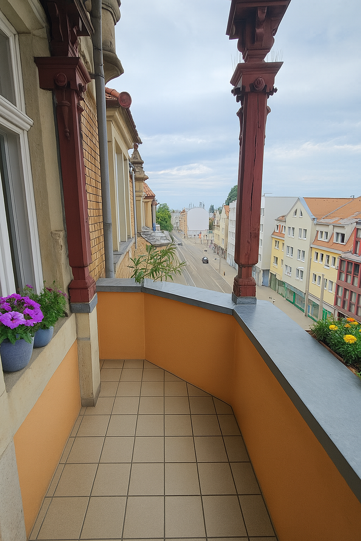 3,5 Zi, Balkon, Nähe Wasaplatz in historischen Gebäude, provisionsfrei – Lockwitzer Str. 24, 1219 Dresden(Prohlis) – Vorschaubild 10