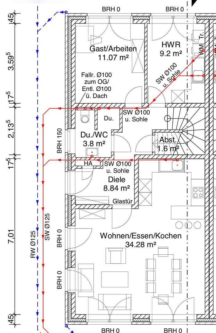 Provisionsfrei Moderne Doppelhaushälfte in Top-Lage Bissendorf – sofort bezugsfertig – Am Rosenmühlenbach 1A, 49143 Bissendorf – Vorschaubild 5