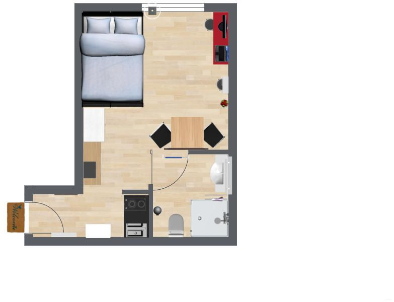 Helle 1-Zimmer-Wohnung in Mannheim Neckarstadt zu verkaufen "provisionsfrei" – 68169 Mannheim – Vorschaubild 17