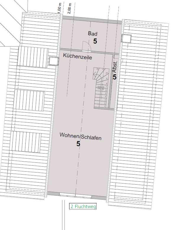 Charmantes 1-Zimmer-Apartment mit Einbauküche im Herzen der Öhringer Altstadt – Schafgasse 9, 74613 Öhringen – Vorschaubild 5