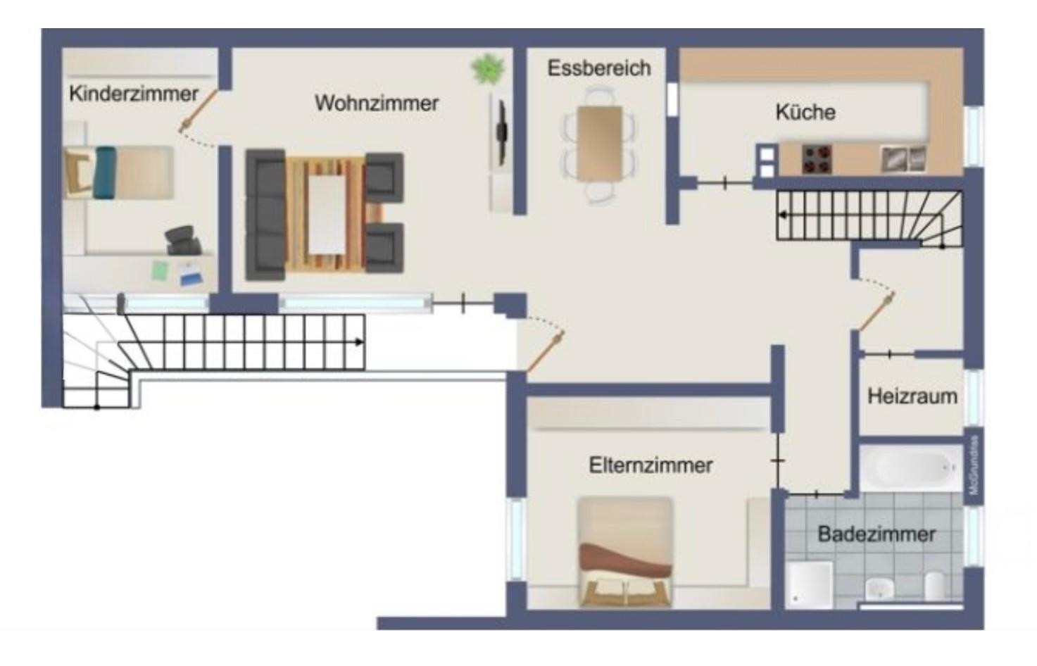Schöner Bungalow als Ein- oder Zweifamilienhaus  -PROVISIONSFREI- – Ulmenweg 1/1, 75417 Mühlacker – Vorschaubild 40