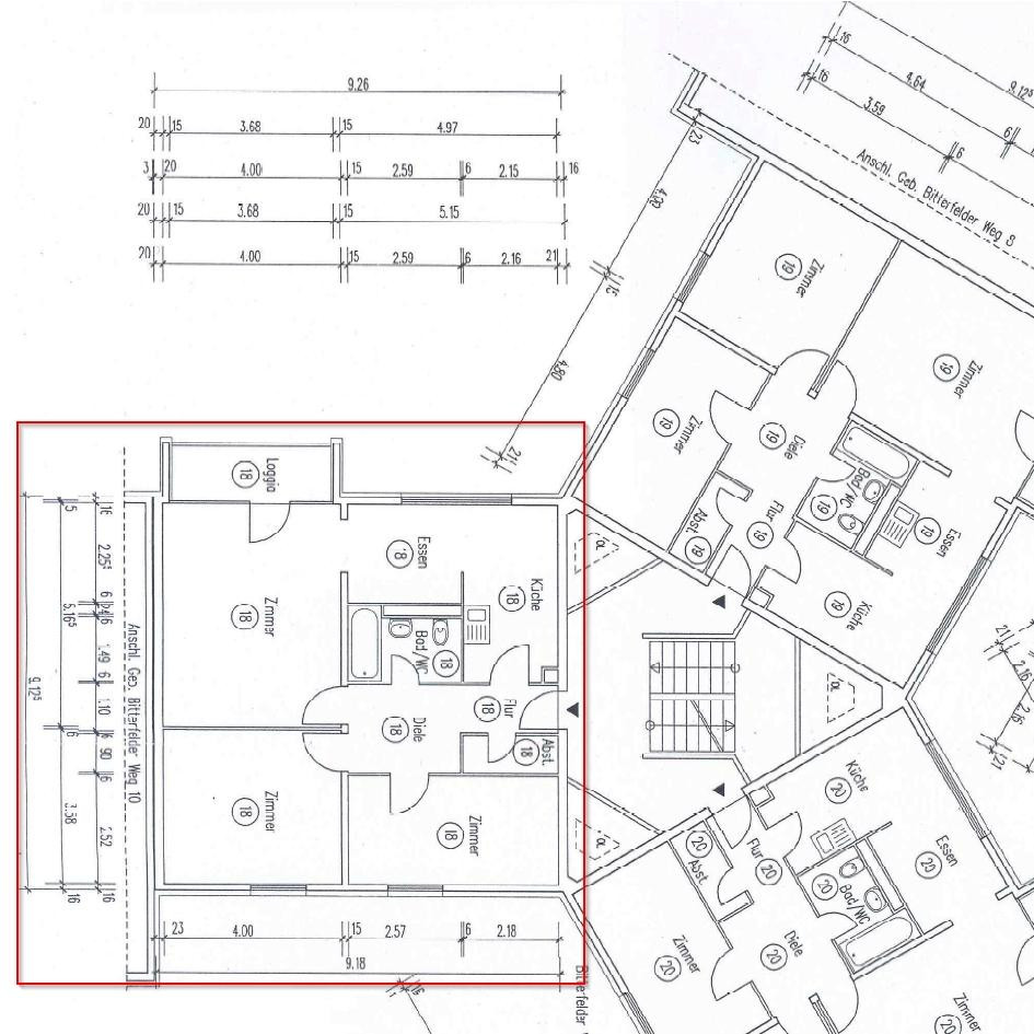 PROVISIONSFREI! 3,5 Z. Wohnung 78m² – 68309 Mannheim(Vogelstang) – Vorschaubild 22