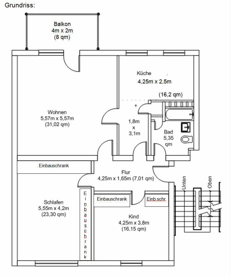 renov.bedürft. 3,5-Zi-Whg mit Balkon und EBK samt sep. DG-Whg. im Rohbau, in freundl. MFH in HN – Herbert-Hoover-Str. 17, 74074 Heilbronn – Vorschaubild 24