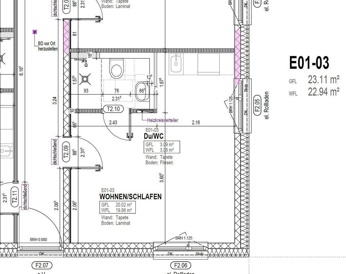 Wunderschöne Wohnung im Grünen und nahe zum KIT – Stettiner Str.39, 76139 Karlsruhe(Waldstadt) – Vorschaubild 5