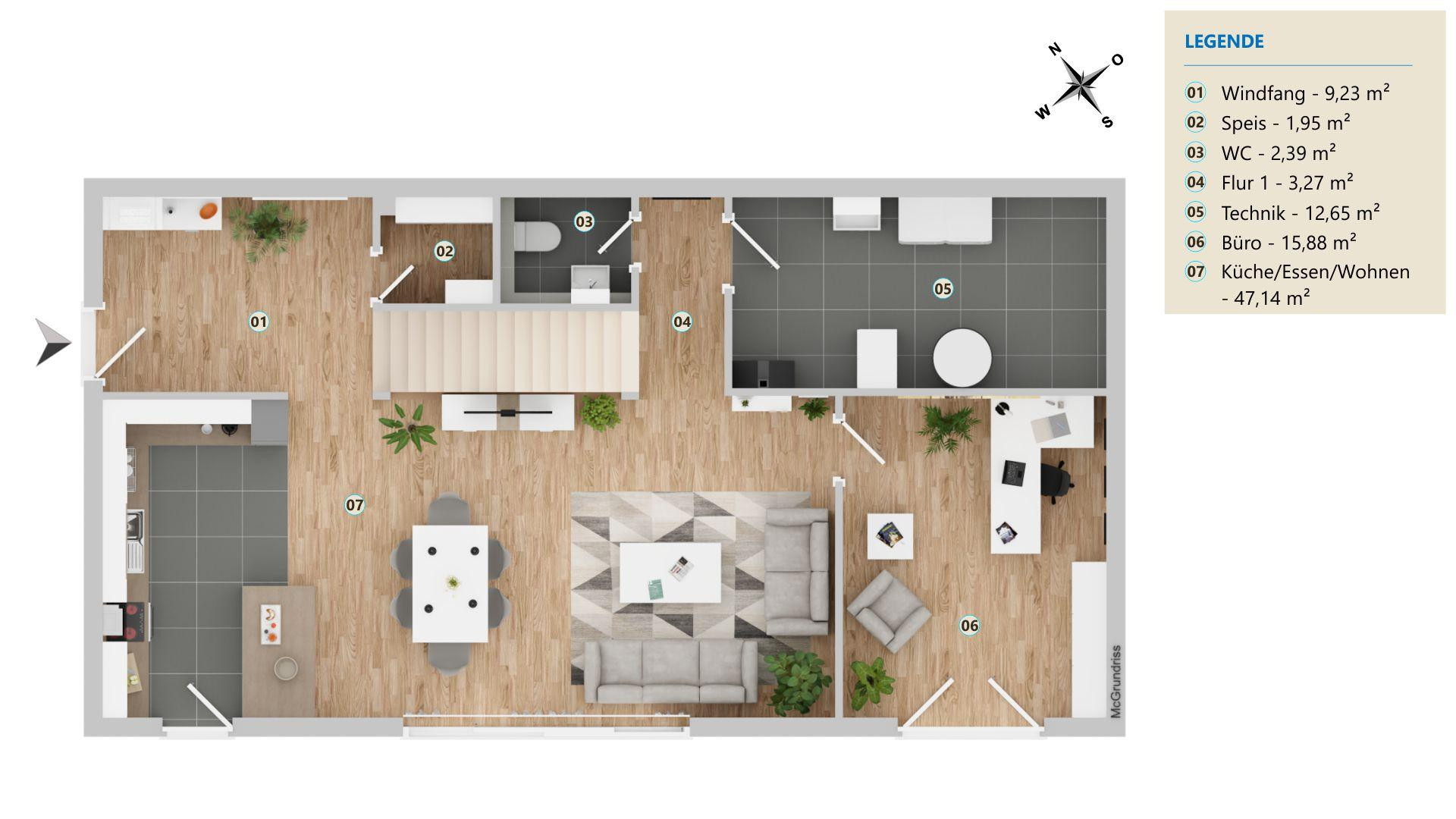 KfW-40 Haus in ruhiger Südhanglage – sofort einziehen statt bauen – Kaffeeberg 32, 86456 Gablingen(Holzhausen) – Vorschaubild 33