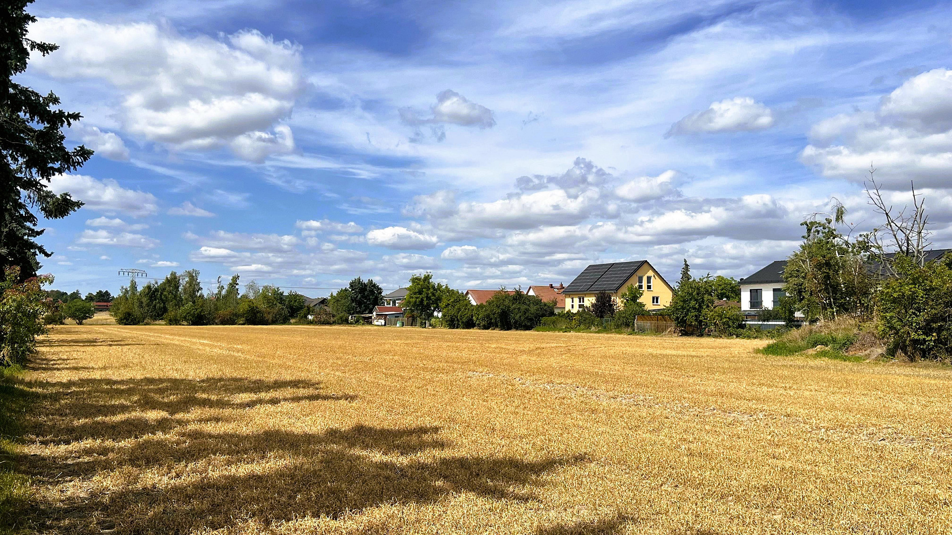 Ruhe mit Blick über Felder: Exklusives wohngesundes Plusenergie-Doppelhaus, S-Bahn fußläufig – An der Vogelweide 66, 4178 Leipzig(Rückmarsdorf) – Vorschaubild 6
