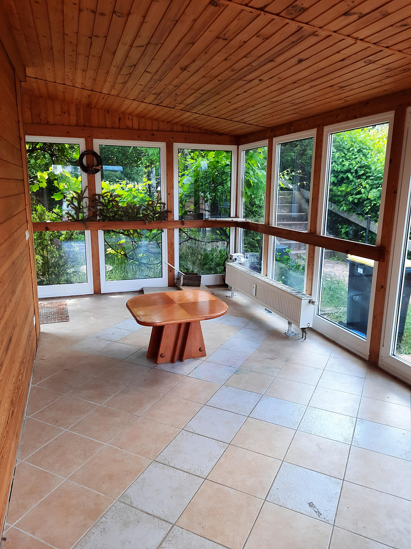 DHH, 3-Zm Whg mit Galerie, Kaminofen, EBK, Balkonen, Terrasse, Garten und beheiztem Wintergarten – 91452 Wilhermsdorf – Vorschaubild 23