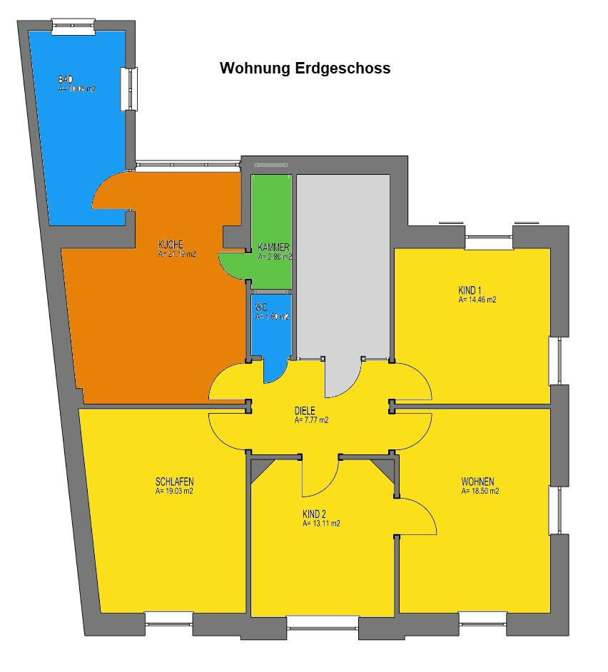 Provisionsfrei – Mehrfamilienhaus mit Halle in Bensheim - Denkmal – Wohnen & Vermieten – Bensheim – Vorschaubild 15