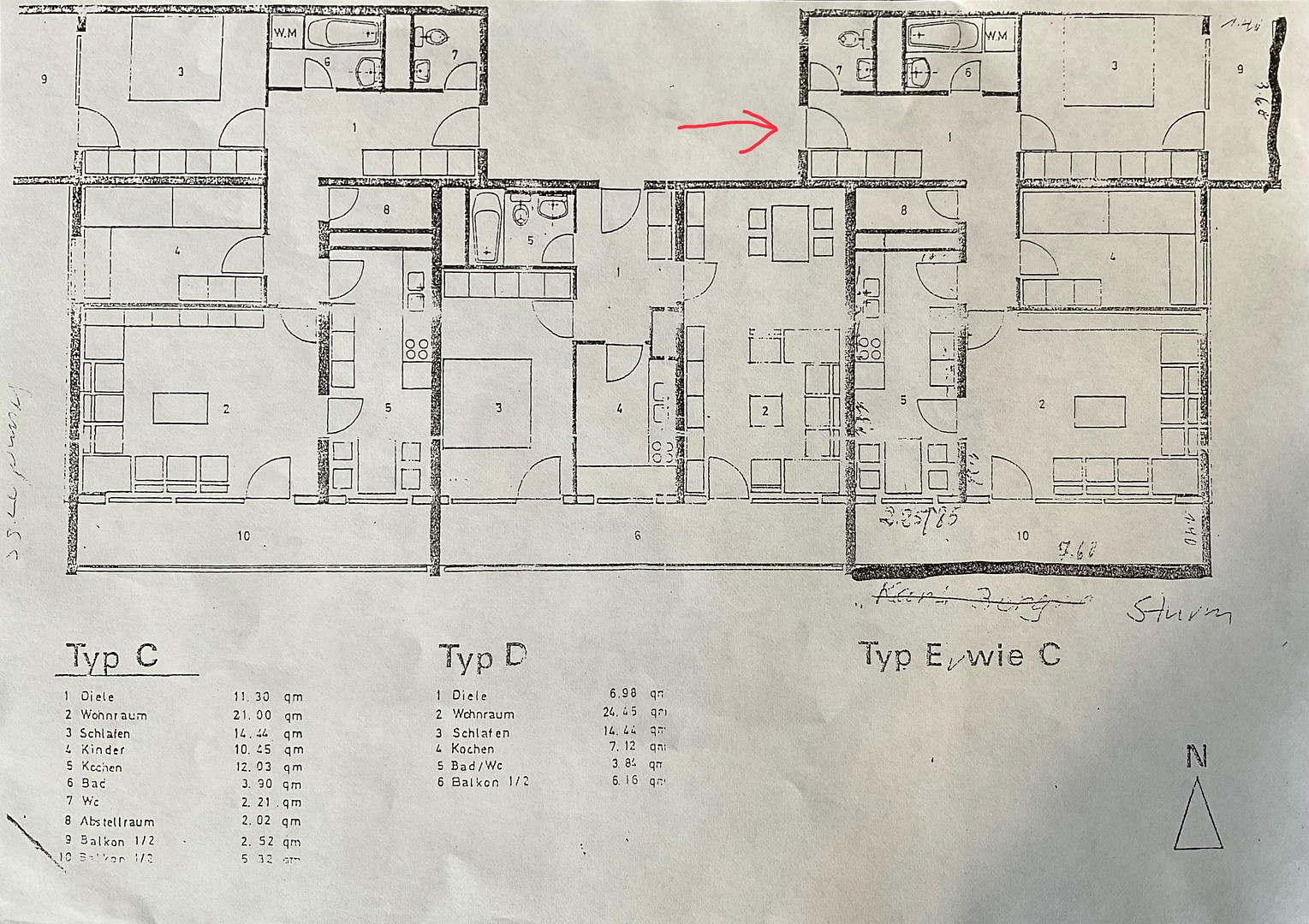 Herrenbach-Spickel: gut geschnittene 3 Zimmer-Wohnung mit Fernblick in­ guter Lage. Provisionsfrei! – Augsburg(Spickel-Herrenbach) – Vorschaubild 37
