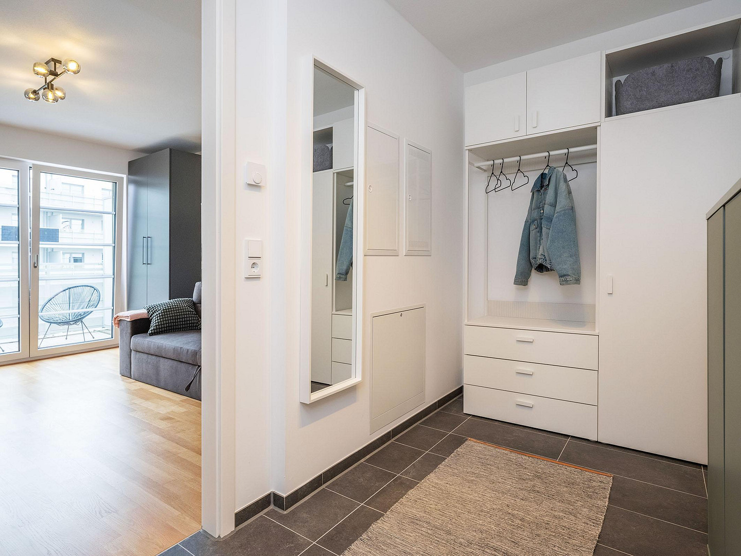 Business Apartment hochwertig möbliert mit Dachterrasse all inkl. – Tölzer Str 5, 81379 München - Obersendling(Sendling) – Vorschaubild 5