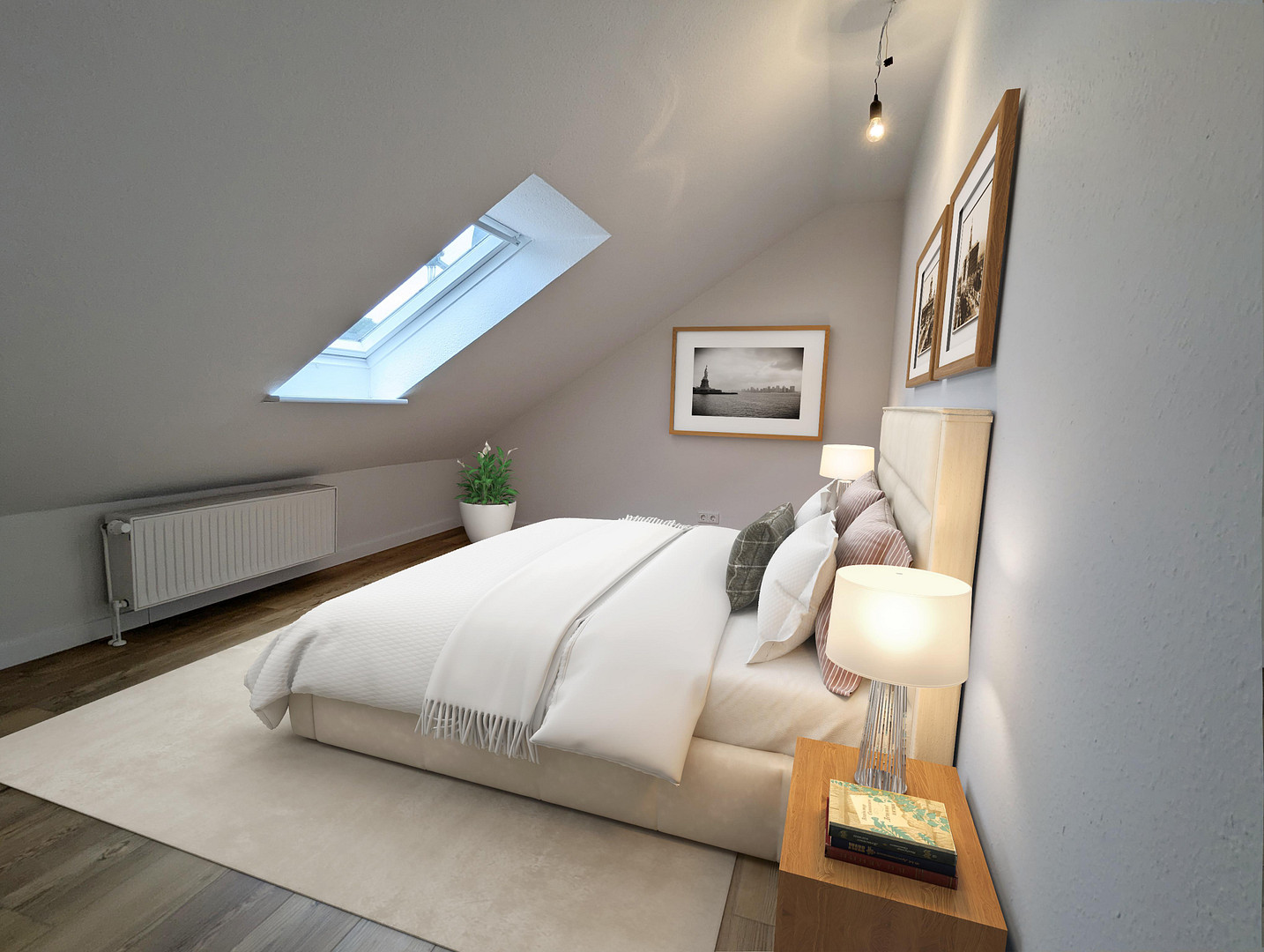 2 Zimmer in teilmöblierter Dachgeschosswohnung – renoviert & WG geeignet | mit EKB – Wildenlohsdamm 2, 26131 Oldenburg (Oldb)-Wildenloh – Vorschaubild 6