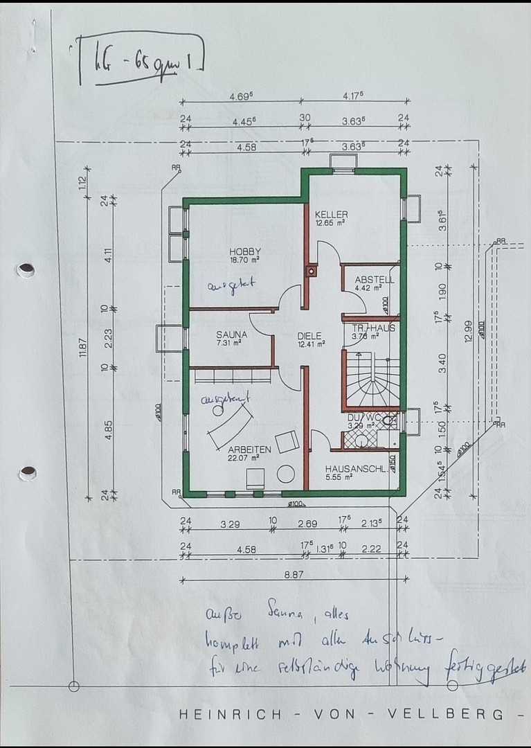 Großzügiges Haus in Vellberg - direkt an der Stadtgrenze zu Schwäbisch Hall- Sulzdorf – Heinrich-von-Vellberg-Weg 7, 74541 Vellberg – Vorschaubild 23