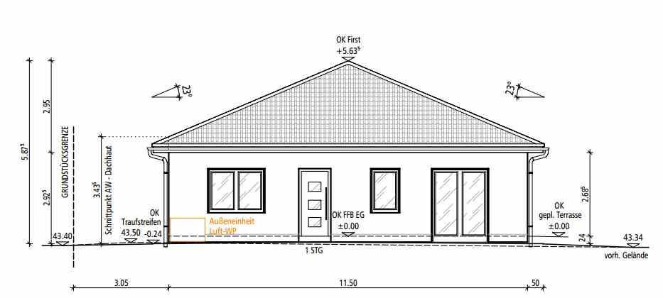 Neubau Bungalow ca. 120 m2 WF auf 500 qm Grd. südlichen Stadtdrand (15827) mit S-Bahn & RE-Anschluss – Blankenfelde-Mahlow(Blankenfelde) – Vorschaubild 24