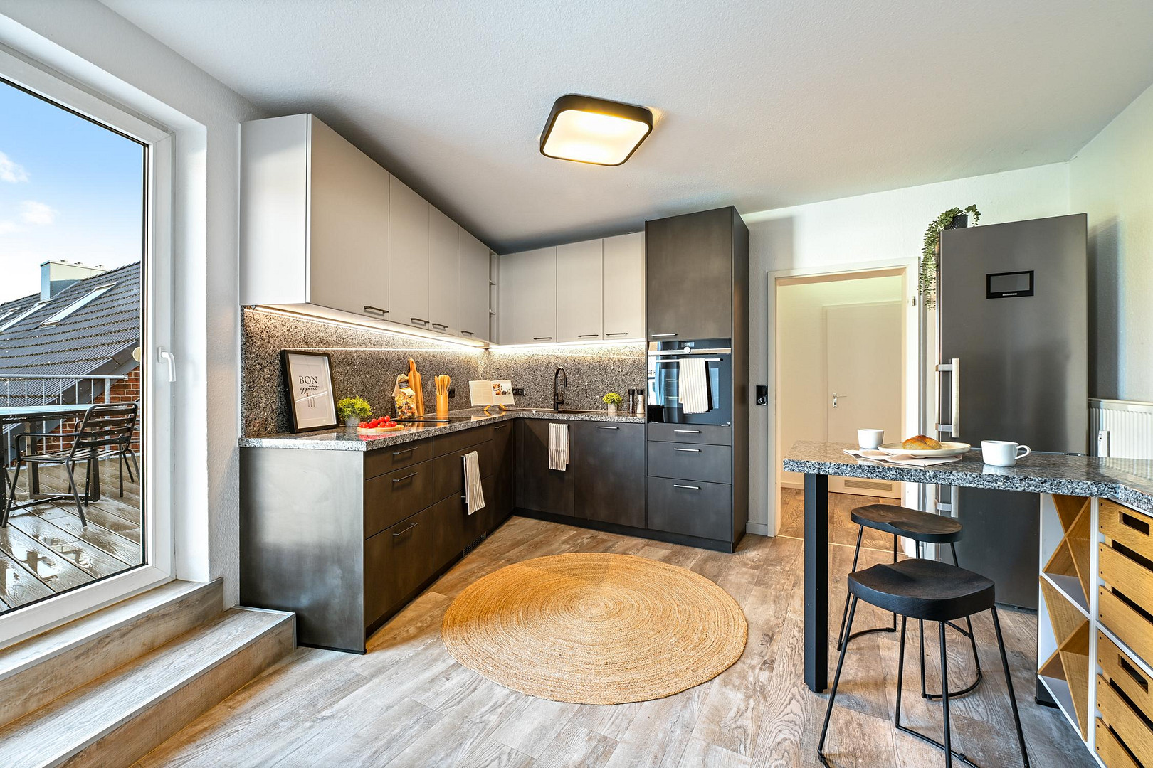 Exklusive Penthouse-Maisonette-Wohnung mit zwei Dachterrassen über den Dächern von Hamburg – Hamburg(Bahrenfeld) – Vorschaubild 9