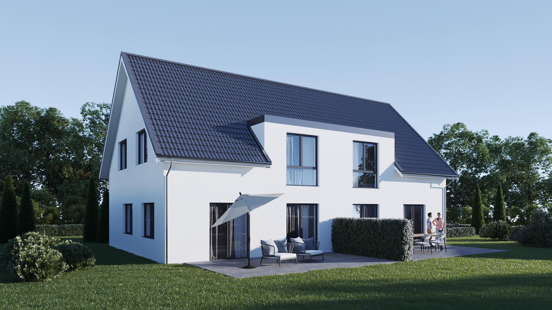 Moderne KfW-40-Doppelhaushälfte in ruhiger Lage von Bremerhaven-Wulsdorf – Gisselstraße 3, 27572 Bremerhaven(Jedutenberg) – Vorschaubild 2