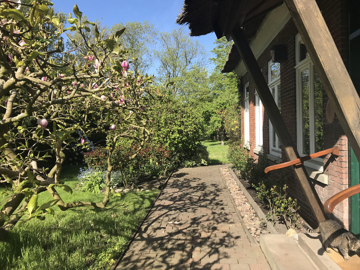 Großzügiges Anwesen unter Reet mit großem parkähnlichem Grundstück - vielseitig nutzbar. – Hagen(Sandstedt) – Vorschaubild 9