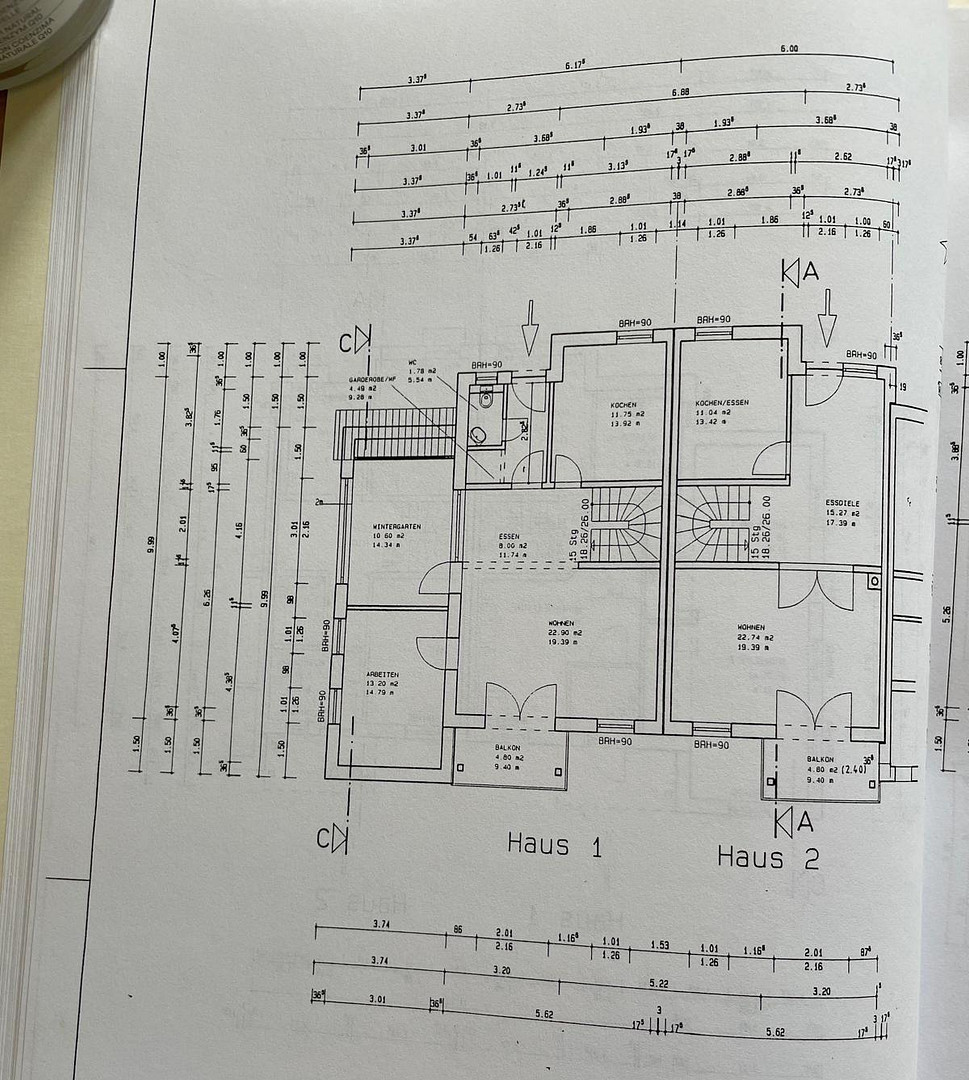 Charmantes Reihenhaus mit Garten in 08280 Aue + Garagen – Aue – Vorschaubild 27