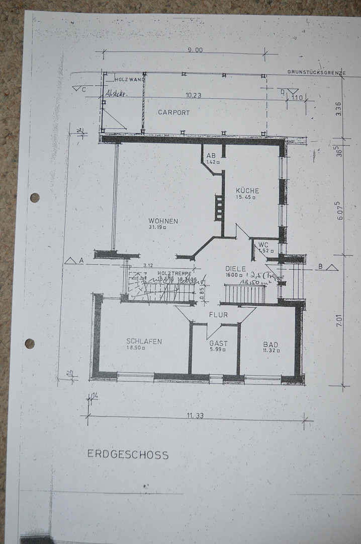 1-2 Familien-Haus m. Keller, Traumgarten, 2023-Heizung, TOP-Wohnlage: Garlstedter Wald- RESERVIERT – Osterholz-Scharmbeck(Auf dem Raden) – Vorschaubild 47