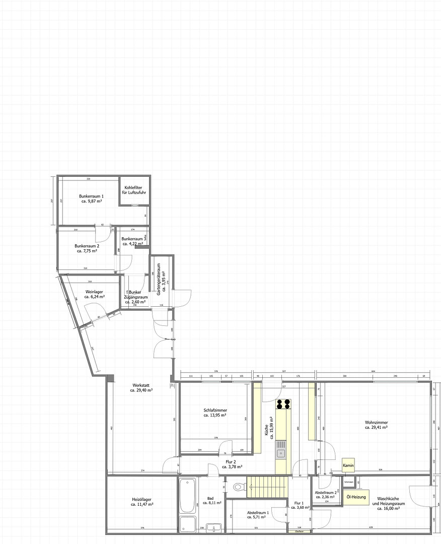 Mehrgenerationenhaus, ruhige Lage, idyllisch im Grünen gelegen – Holtsee – Vorschaubild 32