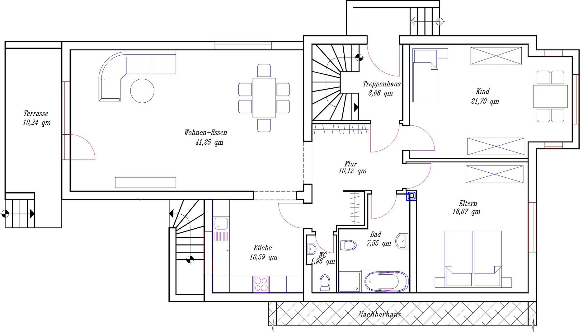Großzügige 3-Zimmer-WE in frisch saniertem 3-Familienhaus – 34128 Kassel – Vorschaubild 8
