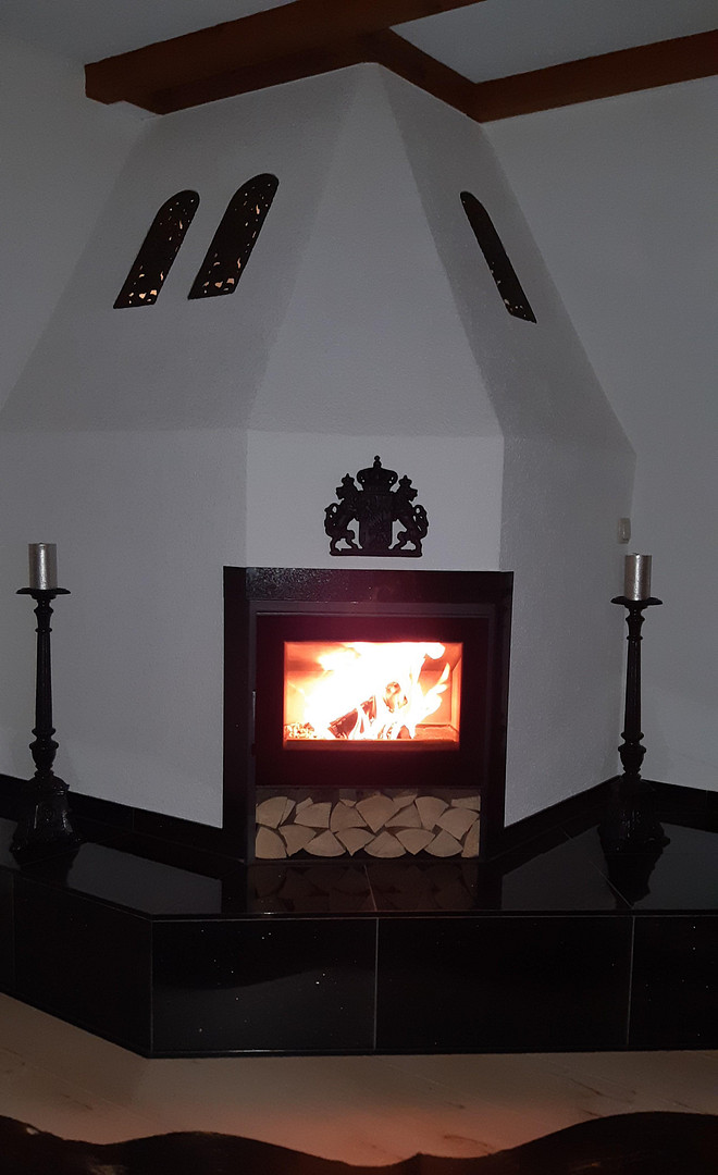 Kamin im DG