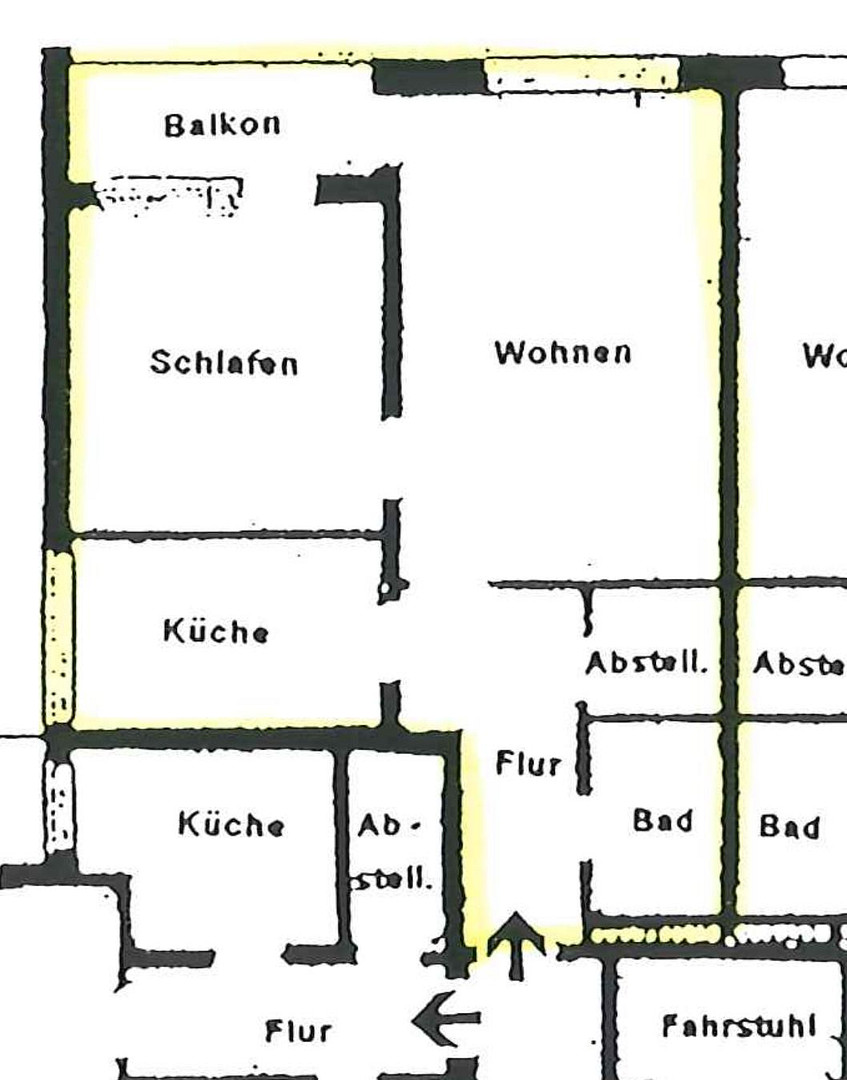 Hannover Ledeburg - Stöcken - Provisionsfrei! Modernisierte 2-Zimmer Eigentumswohnung - sofort frei! – Baldeniusstrasse 35, 30419 Hannover(Ledeburg) – Vorschaubild 18
