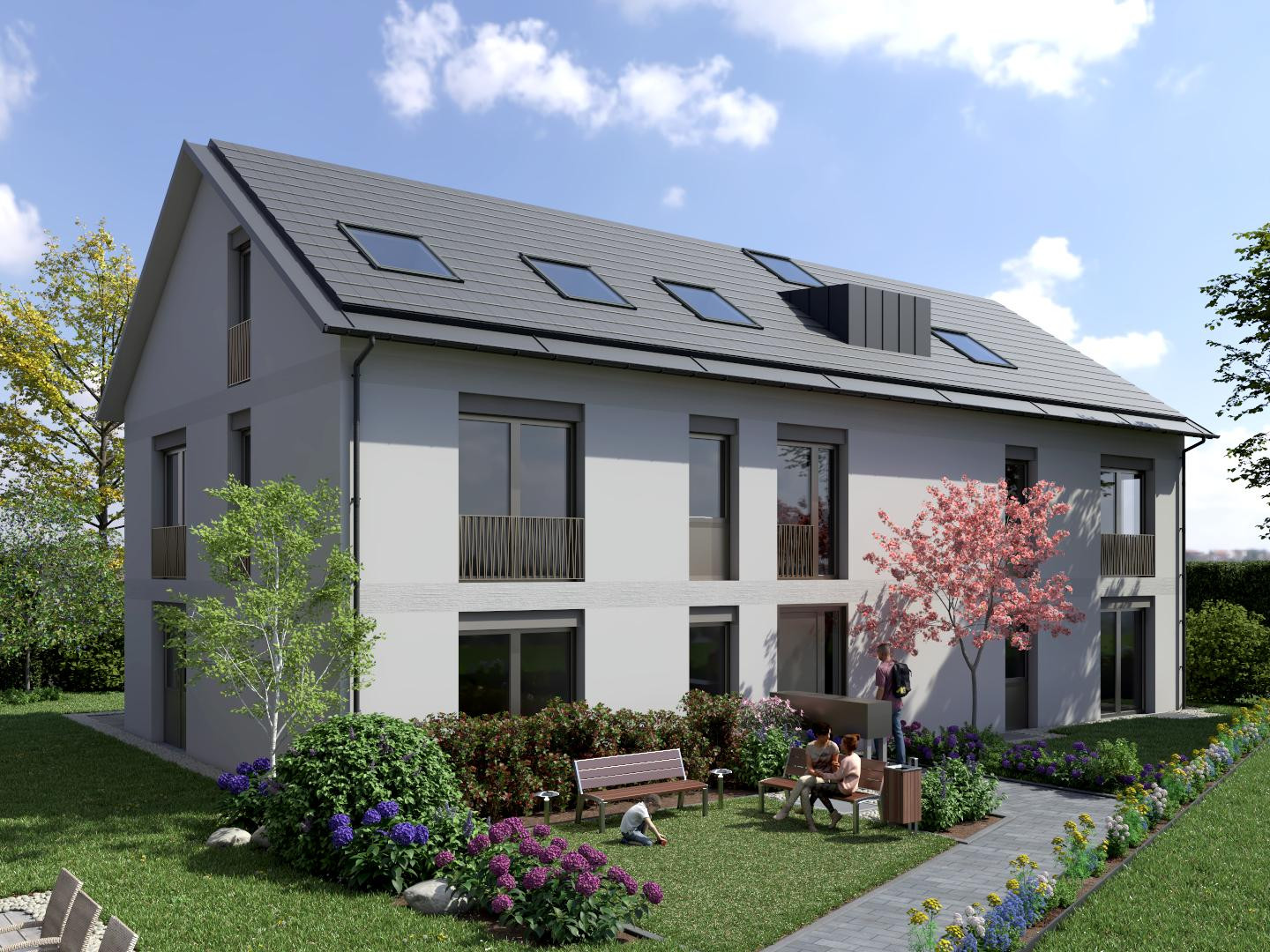 Neubau-Eigentumswohnung 2 Zimmer in Grafing b. München – 85567 Grafing bei München – Vorschaubild 2