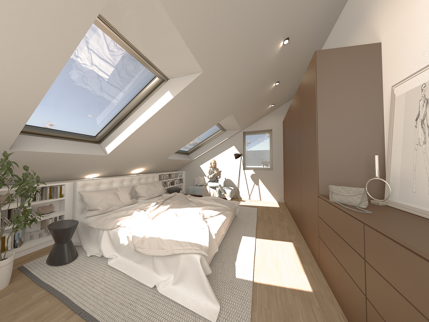 Neubau 3-Zimmer Dachgeschoss-Wohnung in Grafing - top Ausführung - barrierefrei – 85567 Grafing bei München – Vorschaubild 5