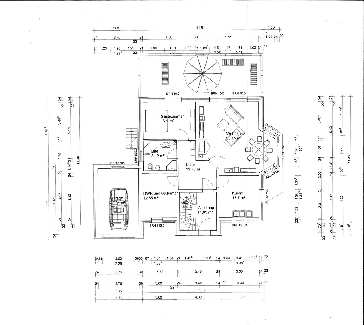 Freistehendes Zweifamilienhaus mit großem Garten – Gensingen – Vorschaubild 26