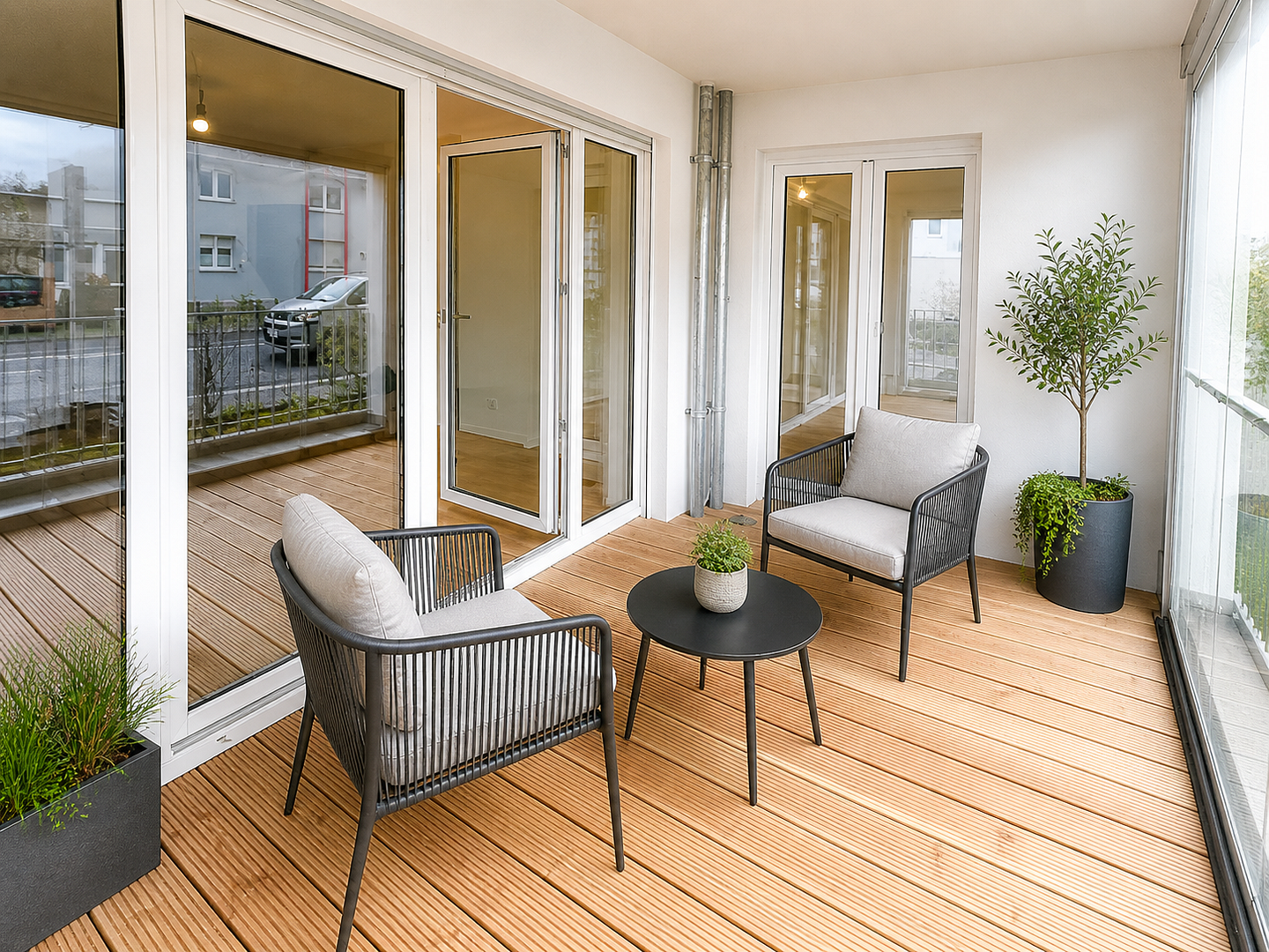 Neubau-Erstbezug in Toplage! Hochwertige Wohnung mit Einbauküche! – Eschollbrücker Str. 12, 64283 Darmstadt – Vorschaubild 2