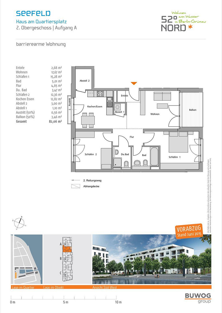 Perfekte 3-Zi.-Wohnung - mit Wasserblick & provisionsfrei – Regattastr. 35, 12527 Berlin(Grünau) – Vorschaubild 17