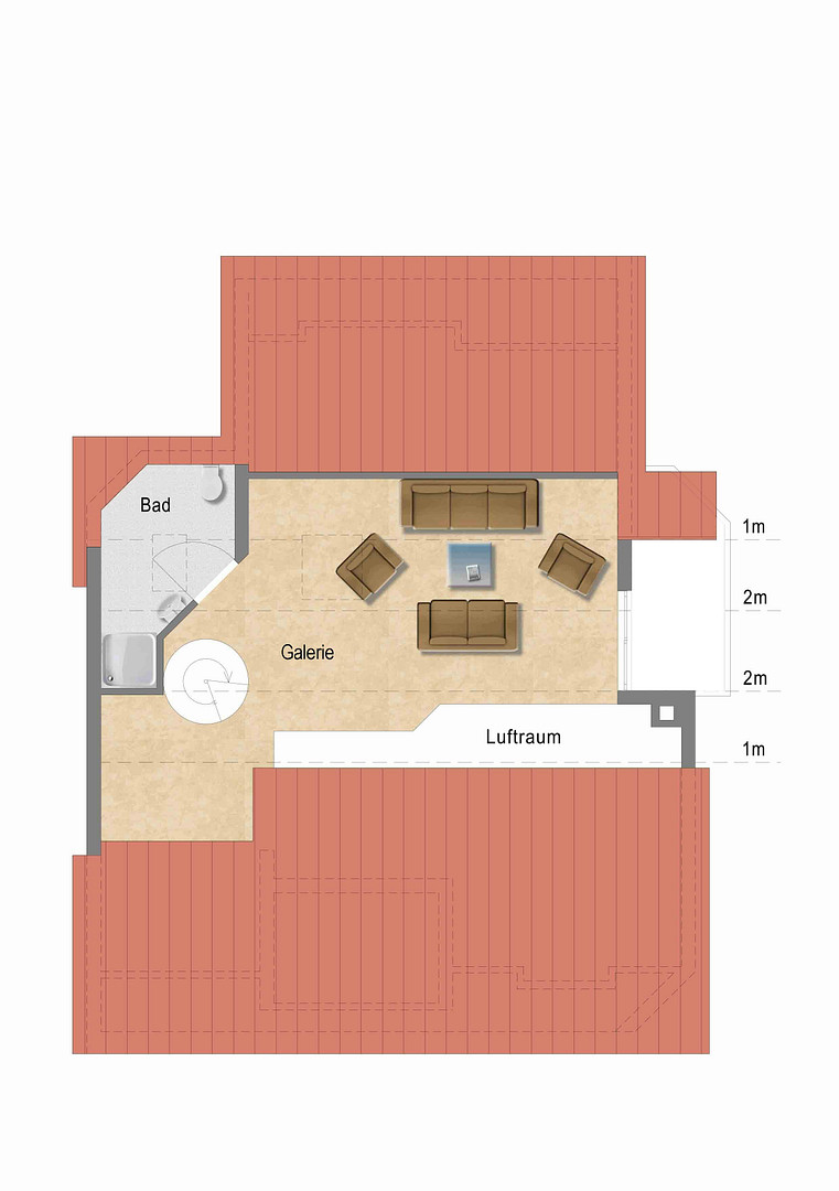 Tolle Lage: Hochwertige 3,5-Zimmer-DG-Galeriewohnung mit 2 Balkonen, 2 Bädern, TG und guter Rendite – 70619 Stuttgart(Riedenberg) – Vorschaubild 18