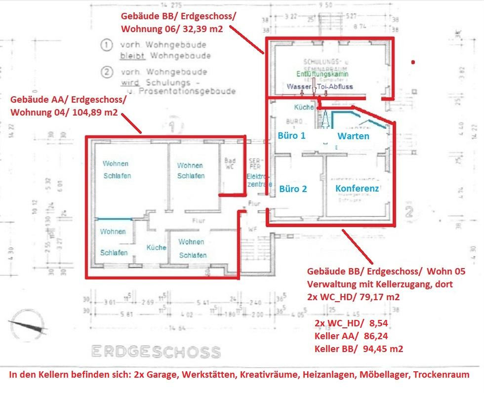 Wohnungen/ Seniorenresidenzen (11), Blockhaus-Treffpunkt(1), Bauplätze (3) – Pottum – Vorschaubild 31