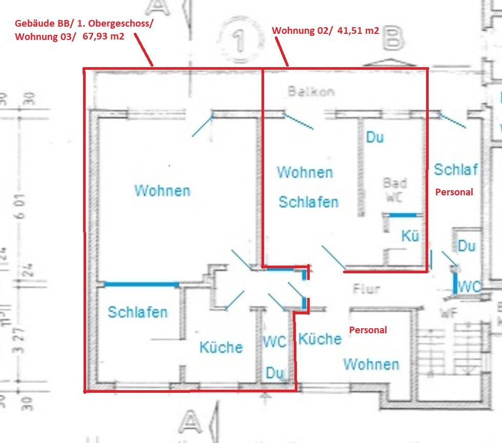 Wohnungen/ Seniorenresidenzen (11), Blockhaus-Treffpunkt(1), Bauplätze (3) – Pottum – Vorschaubild 32