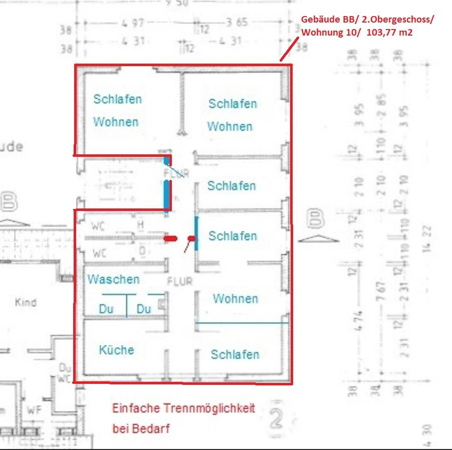 Wohnungen/ Seniorenresidenzen (11), Blockhaus-Treffpunkt(1), Bauplätze (3) – Pottum – Vorschaubild 33