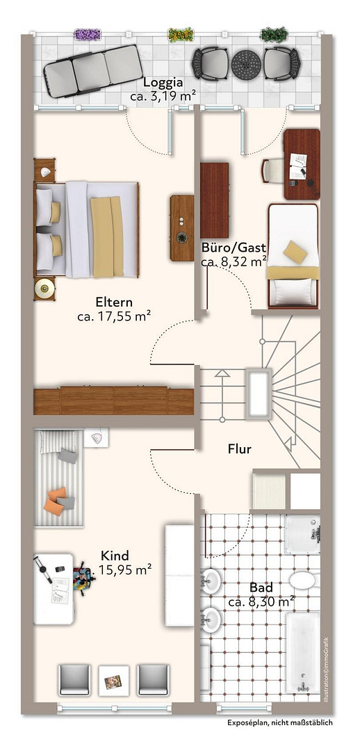 Familienglück - großes Reihenhaus in Zorneding wegen Wegzugs zu verkaufen – Zorneding – Vorschaubild 13
